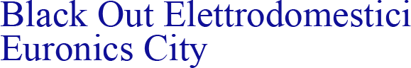 Black Out Elettrodomestici - Euronics City-LOGO