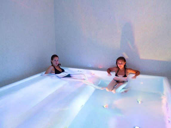 Bagni alle terme sensoriali