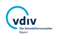 A logo for vdiv die immobilienverwalter bayern