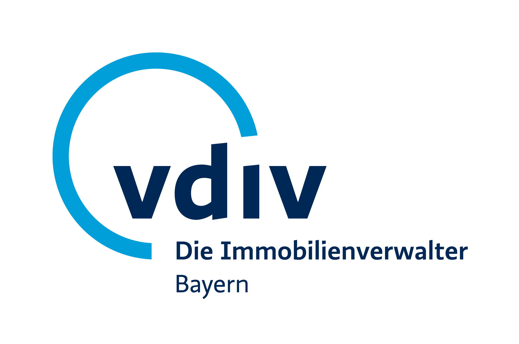 A logo for vdiv die immobilienverwalter bayern