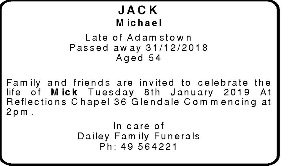 Gavin Thompson Obituary 