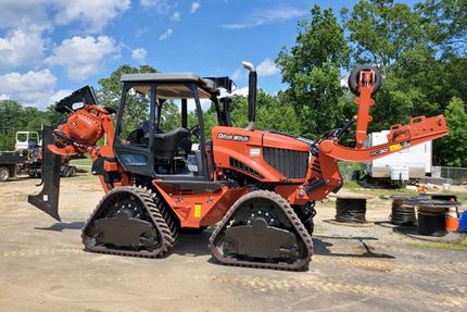 orange tractor