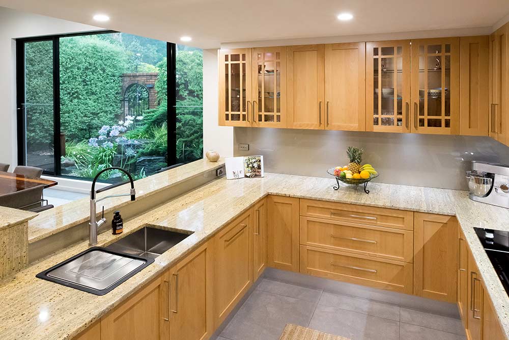 modern wood kitchen