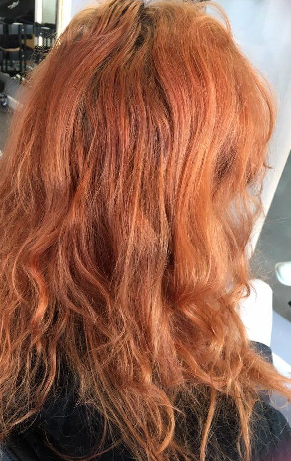 Before Hair Colour at Sculpture Hair & Beaty Salon