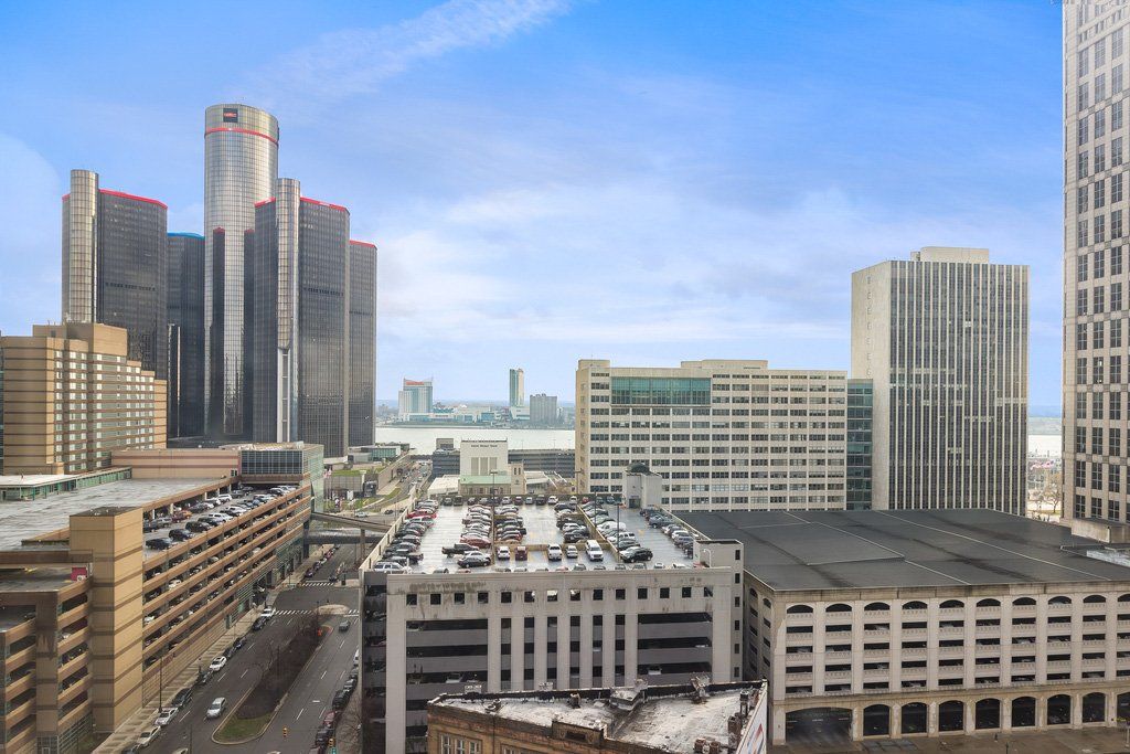 View from the New Cadillac Square Apartments