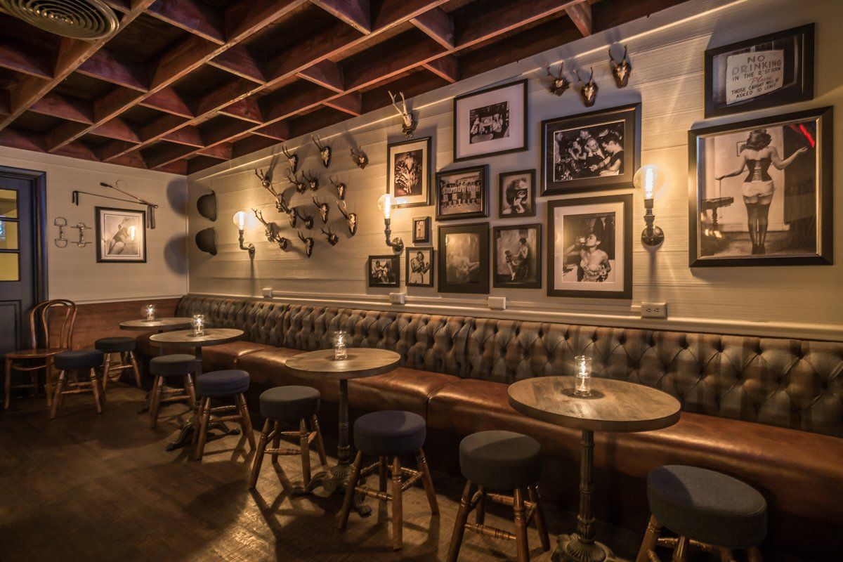 Image of the interior of royal hen restaurant designed by Ivy Glore