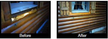 Window Repair — Log Homes Renovations, Repairs and Additions in Wauseon, OH