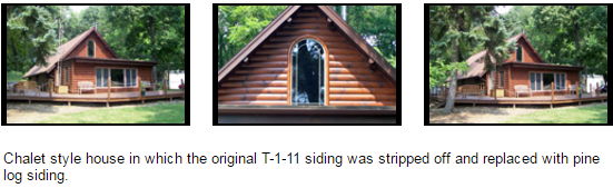 Renovation of Siding — Log Homes Renovations, Repairs and Additions in Wauseon, OH