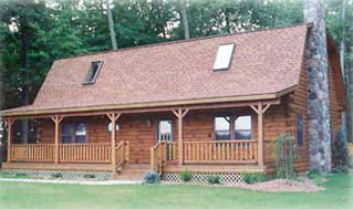 Log House in the Forest — Log Home Construction in Wauseon, OH