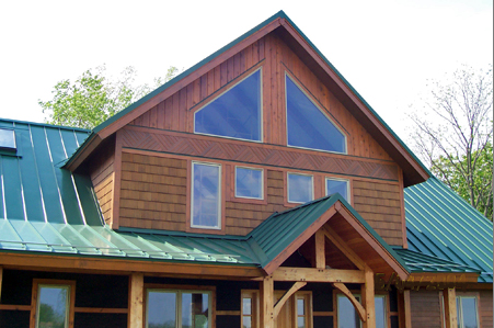 Rooftop View — Log Homes in  Wauseon, OH