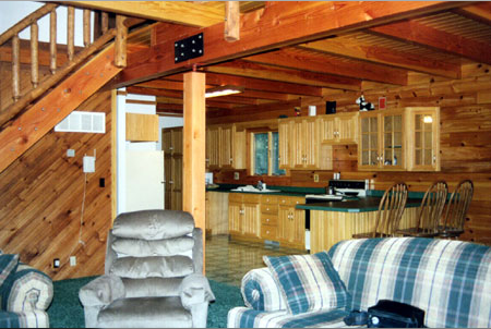 Living Room — Log Homes in  Wauseon, OH