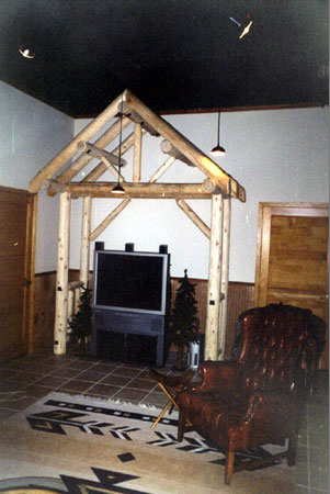 Rustic Cedar Entertainment Center — Rustic Furniture in  Wauseon, OH
