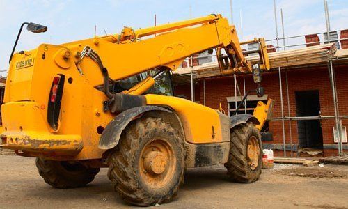 Telehandler Digger Insured by OnSite Insurance