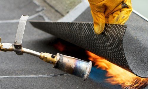 fire roof installation