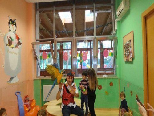 Sala per festa di compleanno
