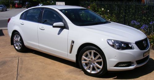 white funeral car