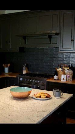 dark kitchen