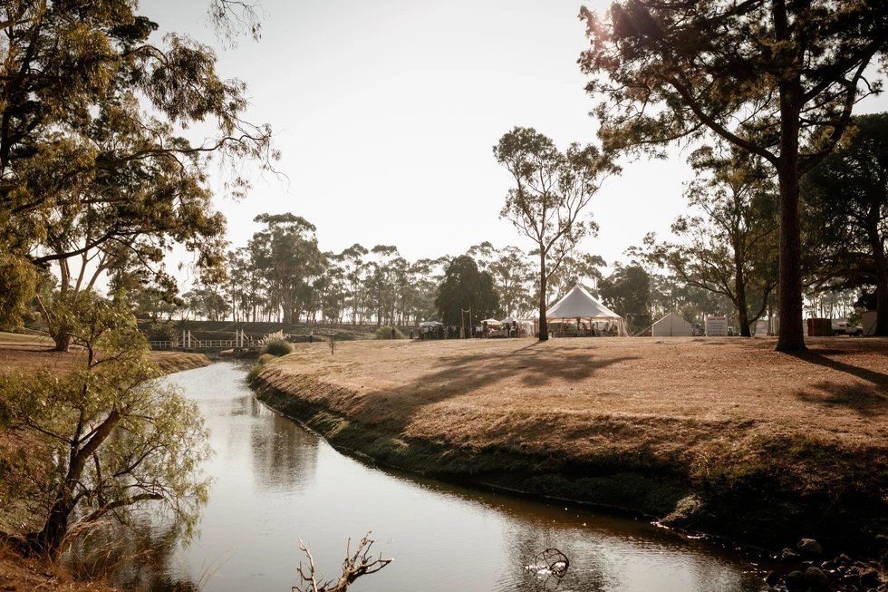 wedding area river