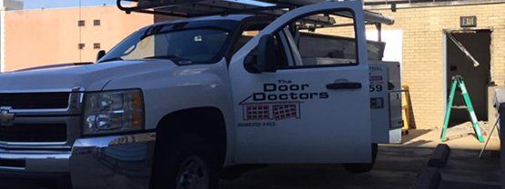 Garage Door Birmingham — Company Truck in Birmingham, AL