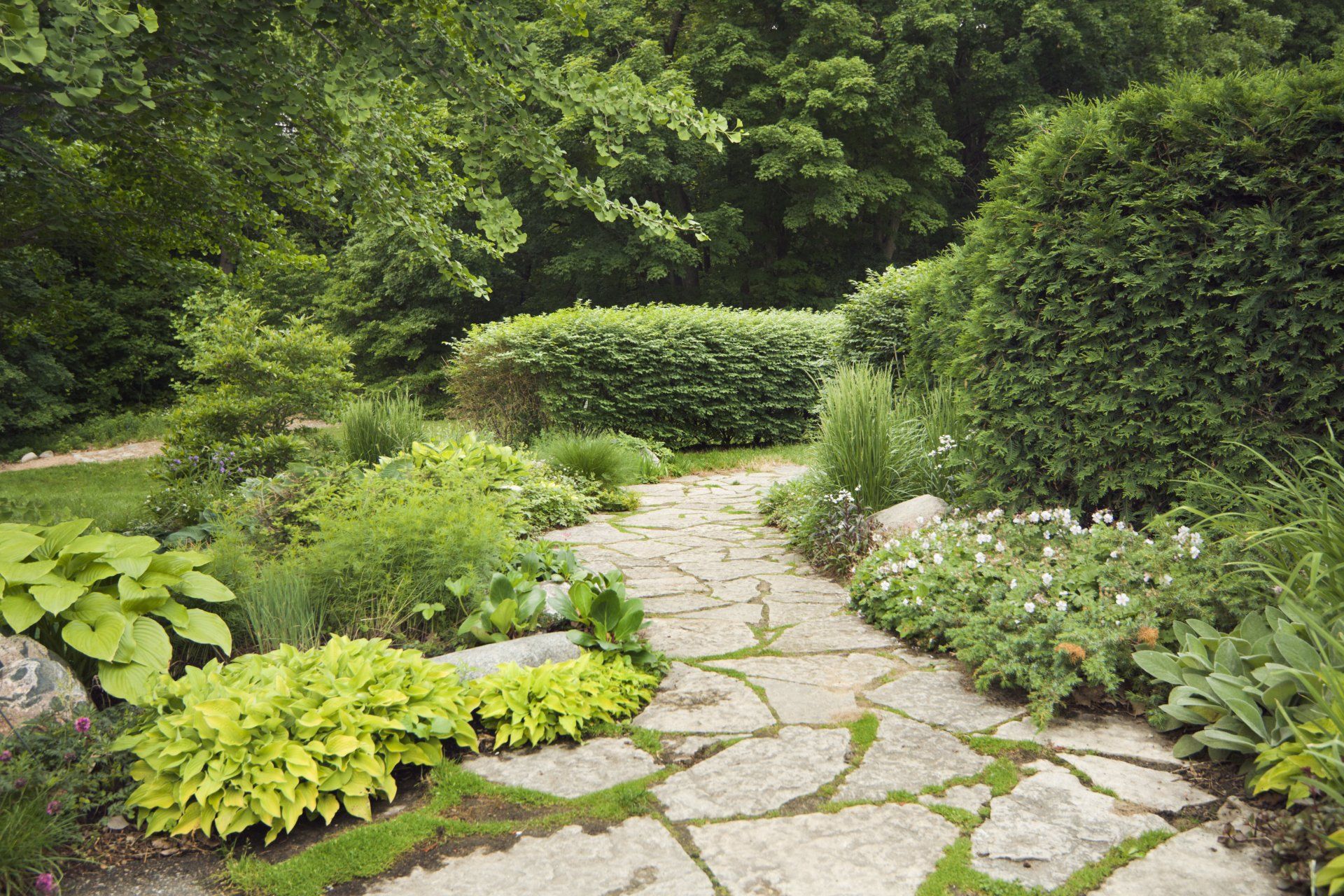 Block paving