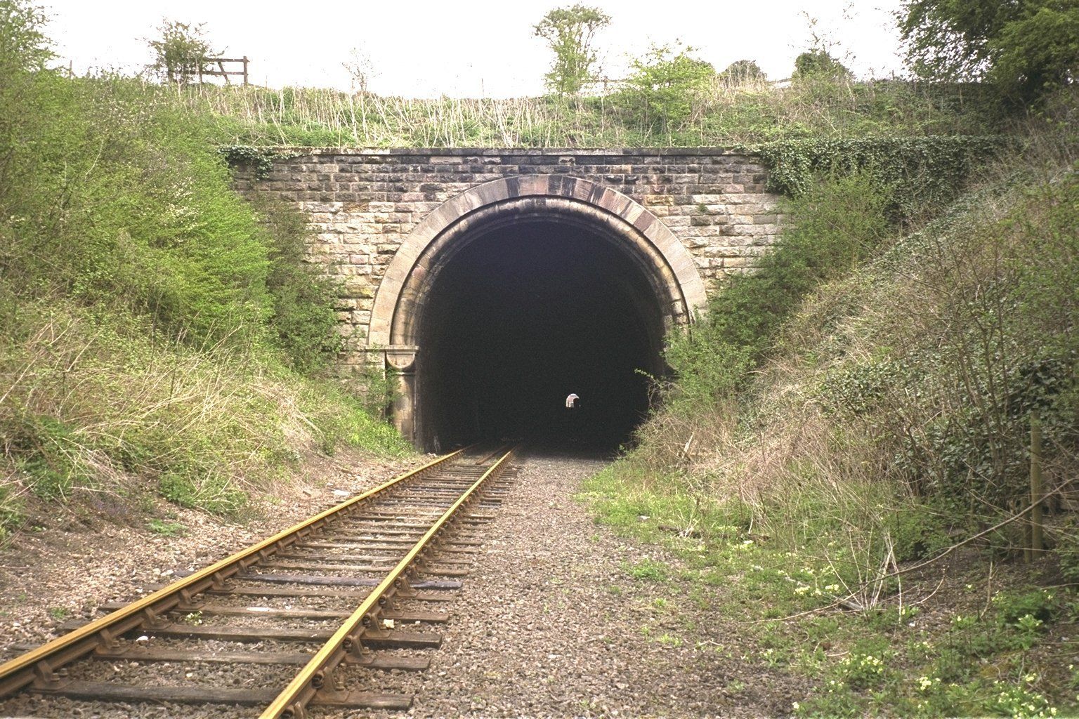 Nene Valley train tunnel (Octopussy - 1983)