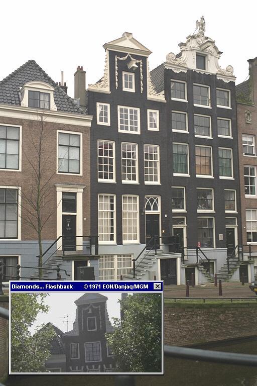 Reguliersgracht 36, the house used in Diamonds Are Forever (1971)