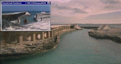 The Thunderball breakwater at the Atlantis Resort The Thunderball breakwater at the Atlantis Resort