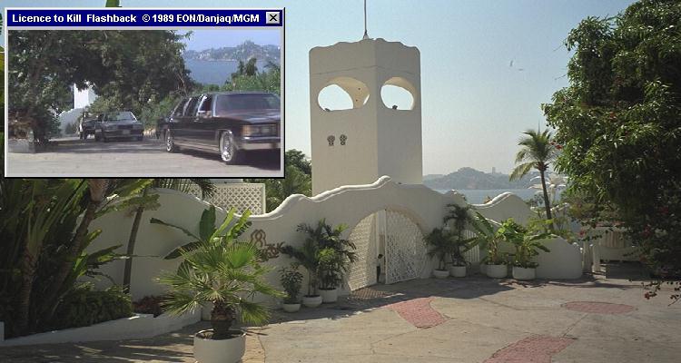 Villa Arabesque in Acapulco served as Sanchez' house in Licence To Kill (1989) Villa Arabesque in Acapulco served as Sanchez' house in Licence To Kill (1989)
