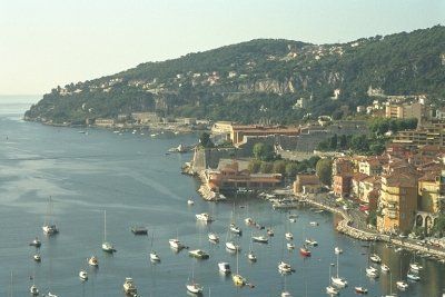 The Cote d'Azur, the French Soutch coast
