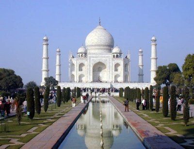The Taj Mahal, India's most famous landmark The Taj Mahal, India's most famous landmark