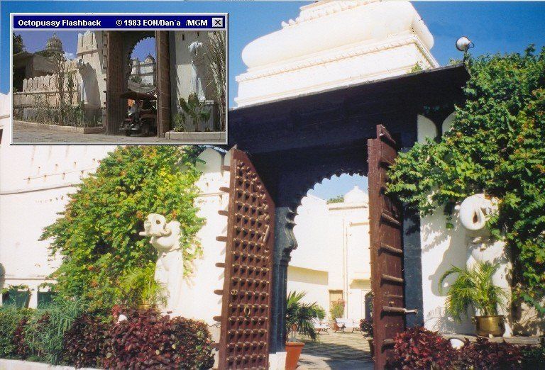 Shiv Niwas entrance, as seen in Octopussy