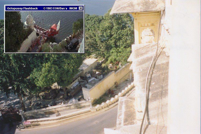View from the Shiv Niwas Palace, as seen in Octopussy