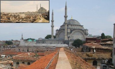 Even the rooftop of the Grand Bazar is a filming location