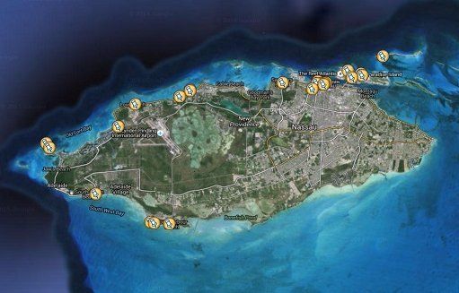 Bahamas location map Bahamas location map