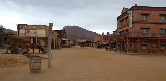 Carlo Simi built the El Paso set, which still stands in the Tabernas Desert Carlo Simi built the El Paso set, which still stands in the Tabernas Desert