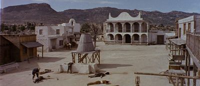 Hoyo de Manzanares, once used as a filming location for Fistful of Dollars Hoyo de Manzanares, once used as a filming location for Fistful of Dollars