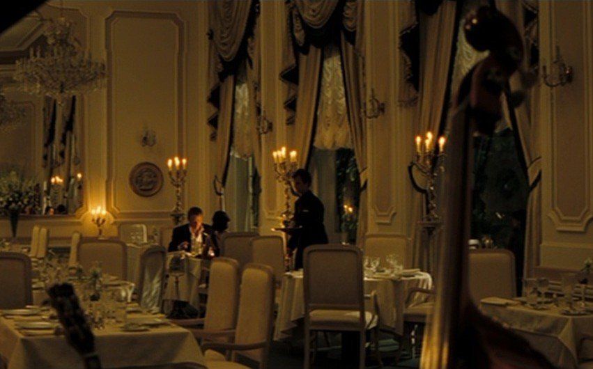 Even some interior scenes were filmed at Grandhotel Pupp