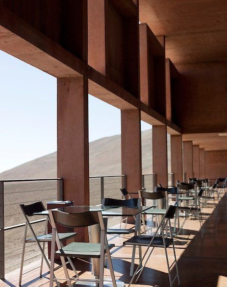 The interior of the ESO Residencia