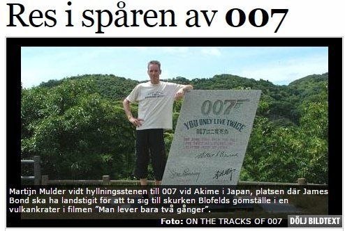 Article in the Swedish Aftenbladet