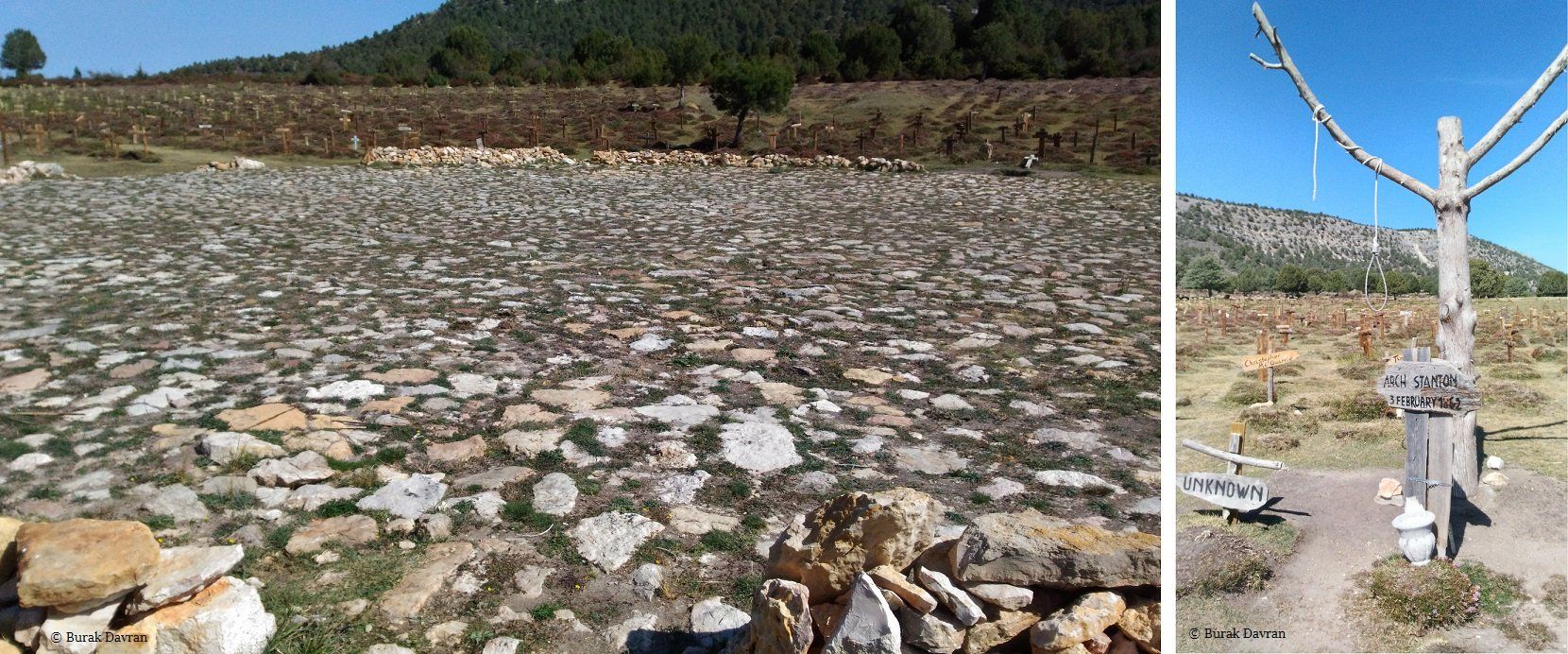 Sad Hill Cemetery as it looks today. Photos © Burak Davran