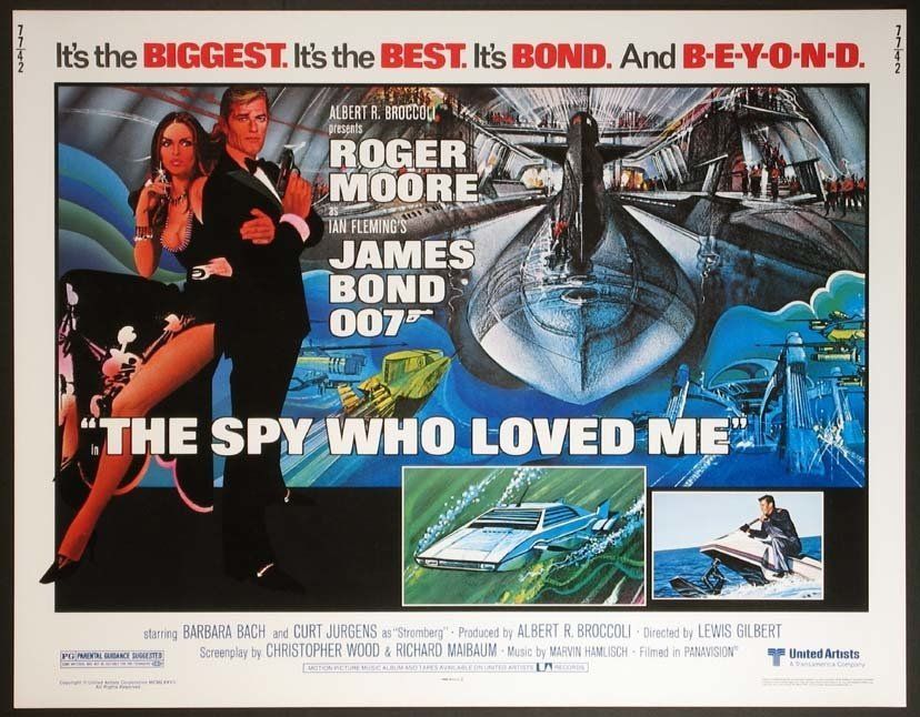 The Spy Who Loved Me poster