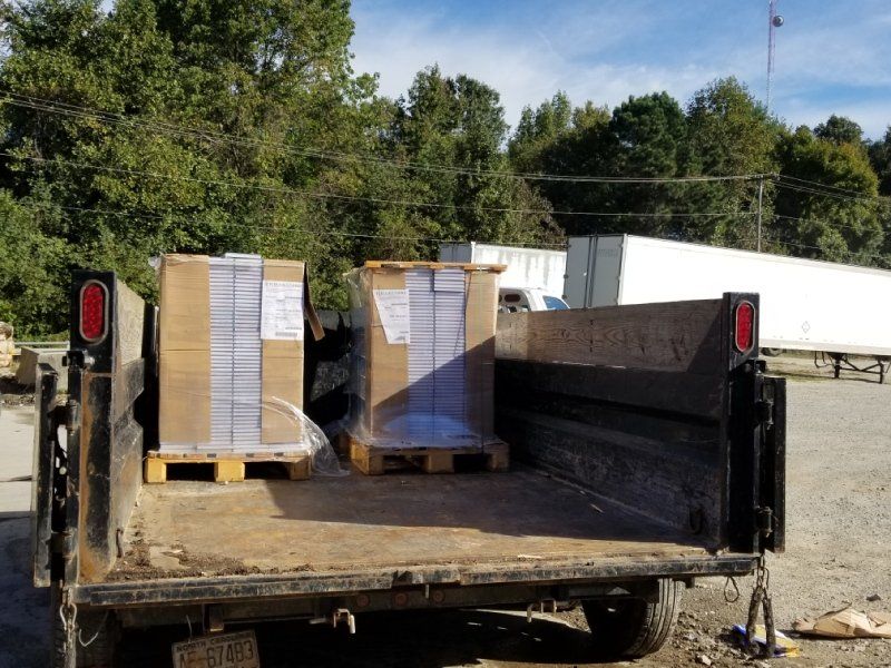 view of recycled paper