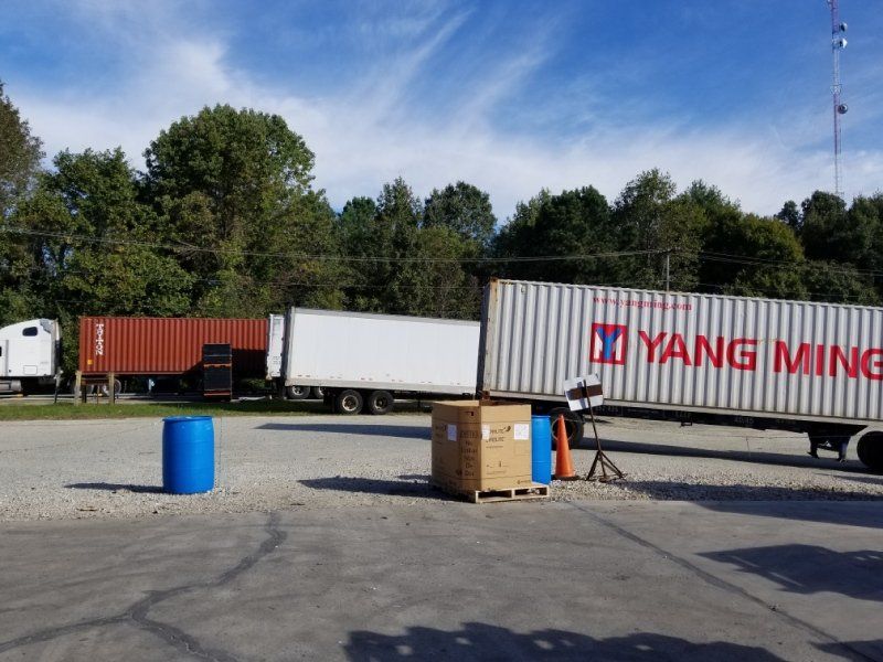 Yang Ming truck
