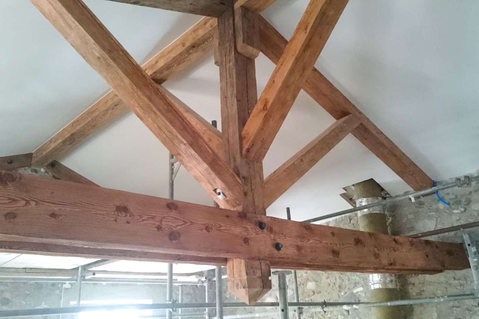 charpente d'une toiture