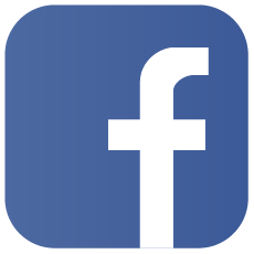 Facebook logo: white 