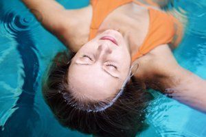Woman On The Pool — Murrysville, PA — Alliance Physical Therapy Woman On The Pool — Murrysville, PA — Alliance Physical Therapy
