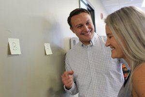Vestibular and Concussion Therapy — Murrysville, PA — Alliance Physical Therapy A woman receiving vestibular rehabilitation therapy in Pittsburgh, PA