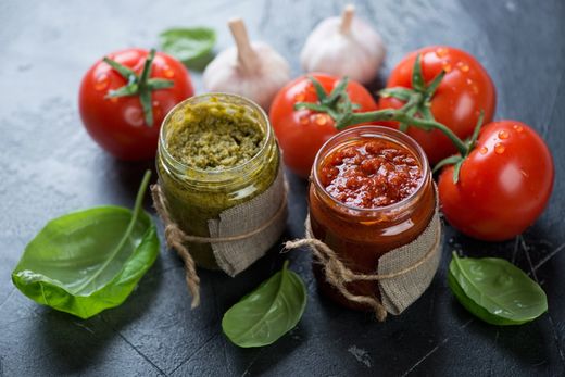 Sugo e pesto