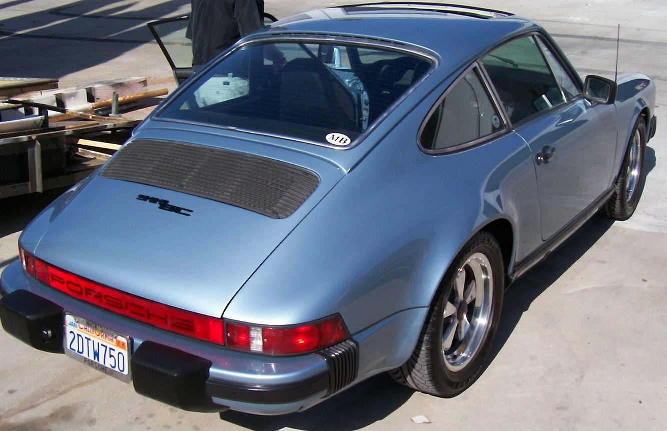 Porsche repainted