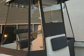 Stainless Steel Frame — Boat Shades in Costa Mesa, CA